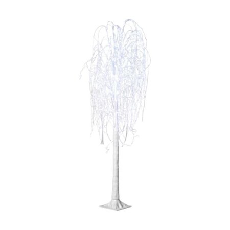 Caja Idiota 6 ft. Lighted Twinkle LED Willow Tree with Fairy Lights CA2757427